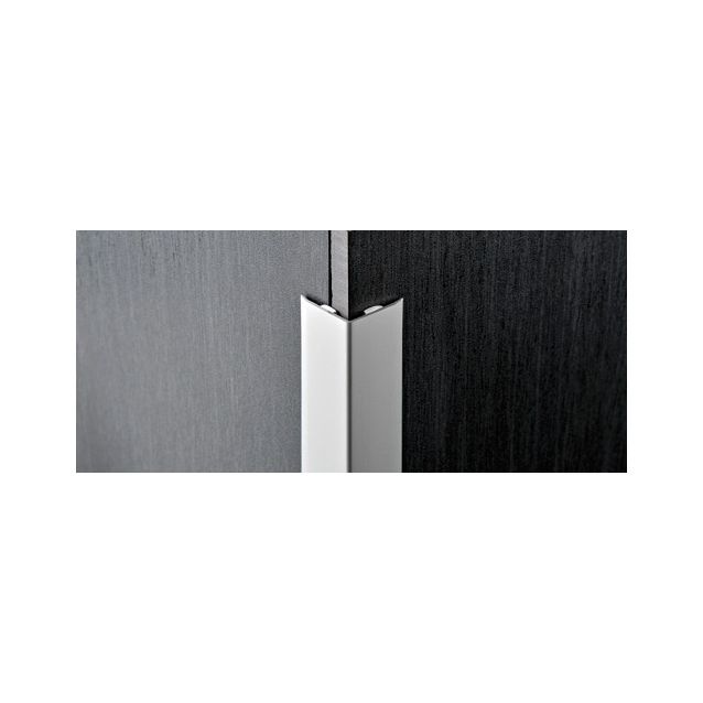 Kulmasuojalista Progress Profiles Proedge, 2,7m, 25mm, anodisoitu hopea