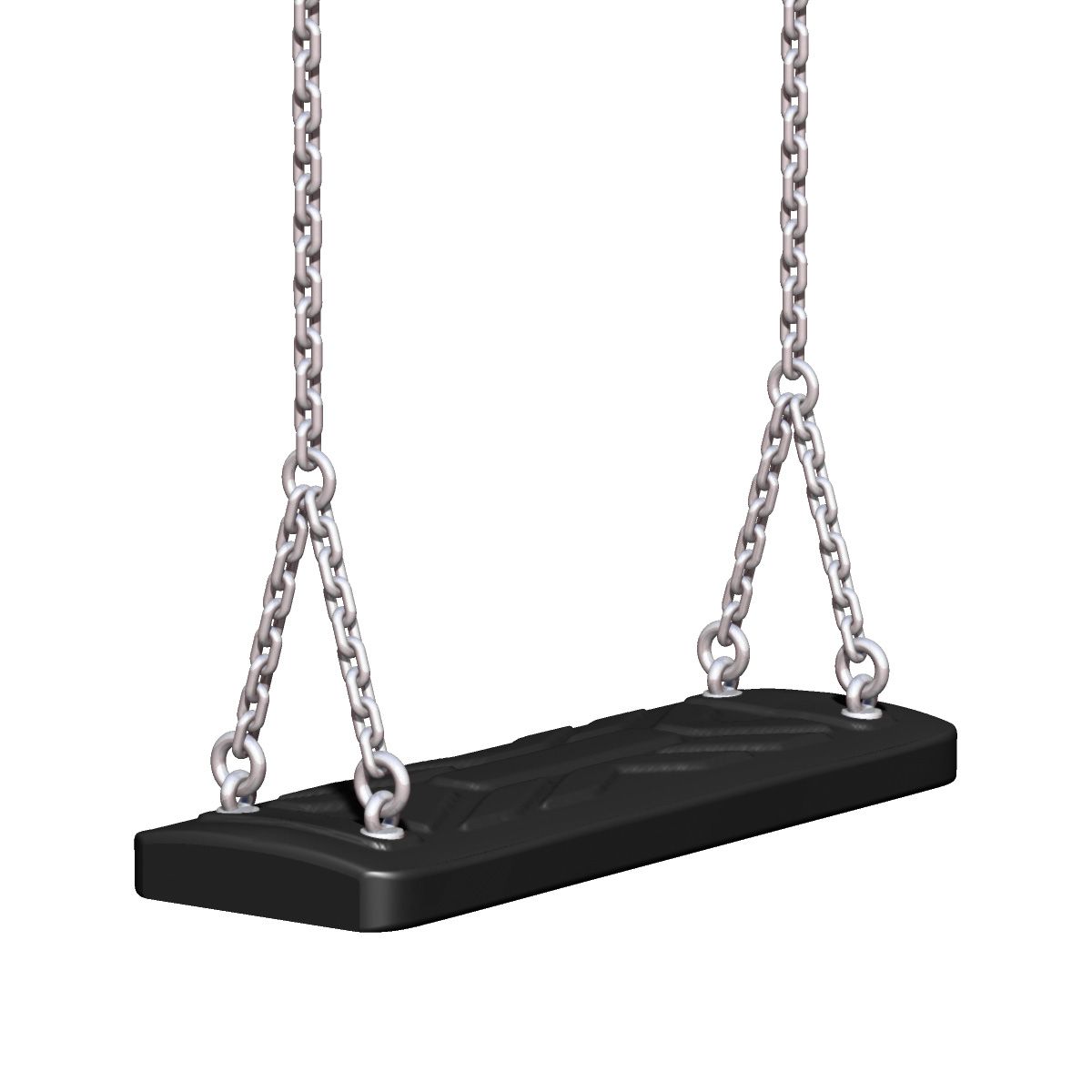 Kumilautaistuin keinuun Markki musta