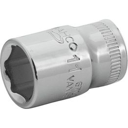 Kuusikulmahylsy Bahco 6700SM, 1/4", metriset koot, eri kokoja