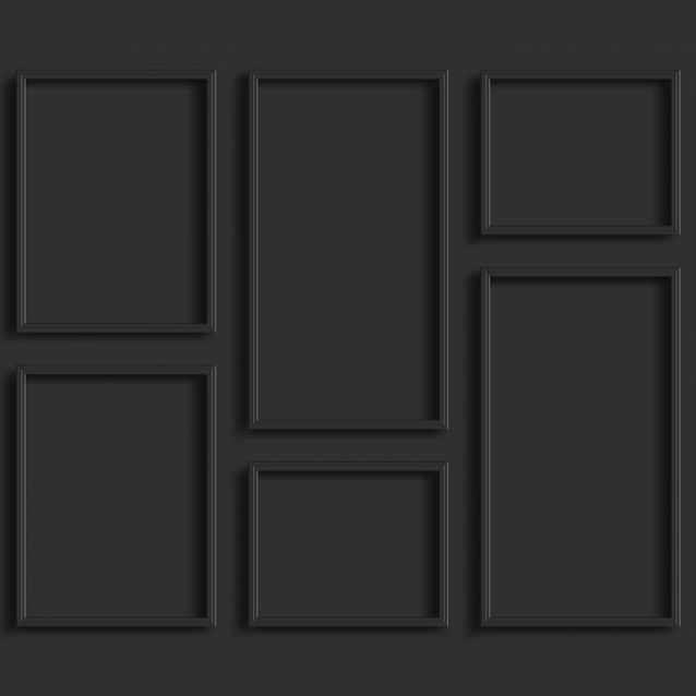 Kuvatapetti Esta Black White with a splash of Gold 158940 3,0x3,0m