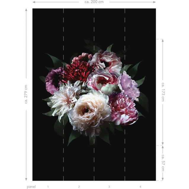 Kuvatapetti Esta Paradise XL Flower Bouquet 2x2,79m