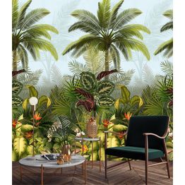 Kuvatapetti Jungle Fever JF6001, 1,59x2,80m, vihreä