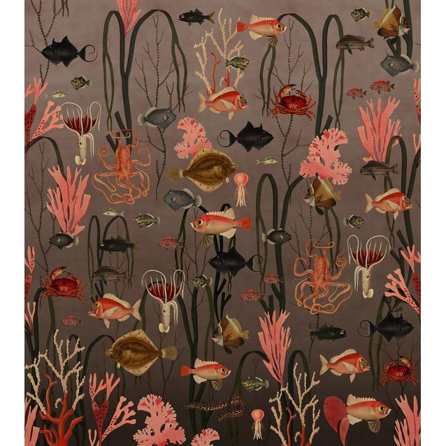 Kuvatapetti Rebel Walls Aquatic Life, Coral, non-woven, mittatilaus