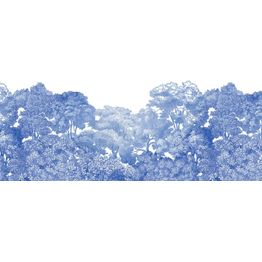 Metsätapetti Rebel Walls Bellewood Porcelain Toile, non-woven, mittatilaus