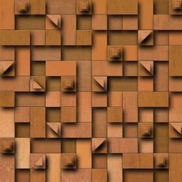 Kuvatapetti Rebel Walls Carved Wood non-woven mittatilaus