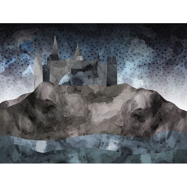 Kuvatapetti Rebel Walls Cliff Castle, non-woven, mittatilaus