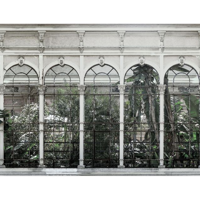 Kuvatapetti Rebel Walls Dove Gardens White, non-woven, mittatilaus