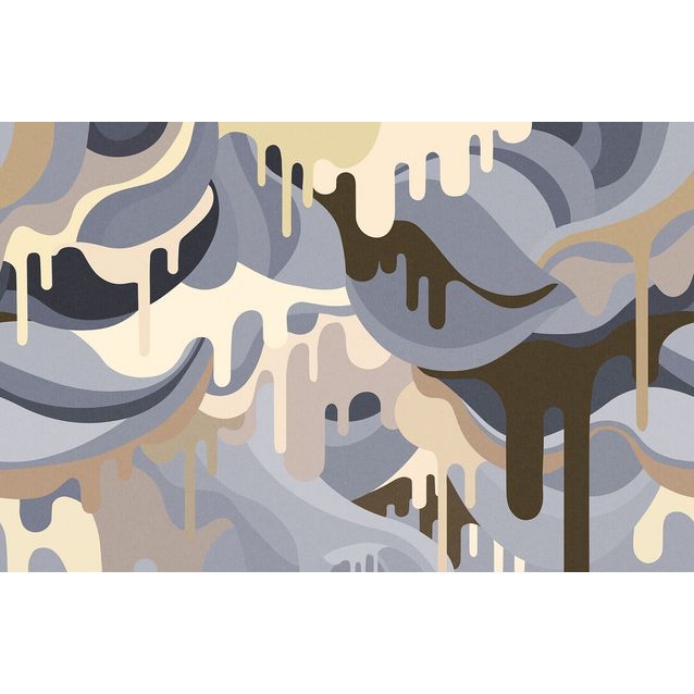 Kuvatapetti Rebel Walls Dripping Rainbow Beach, non-woven, mittatilaus