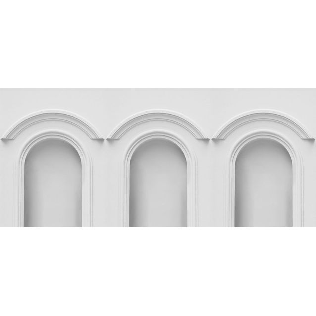 Kuvatapetti Rebel Walls Forest Vaults White, non-woven, mittatilaus