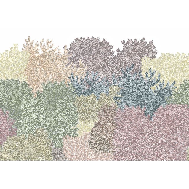 Kuvatapetti Rebel Walls Hideaway Gentle, non-woven, mittatilaus