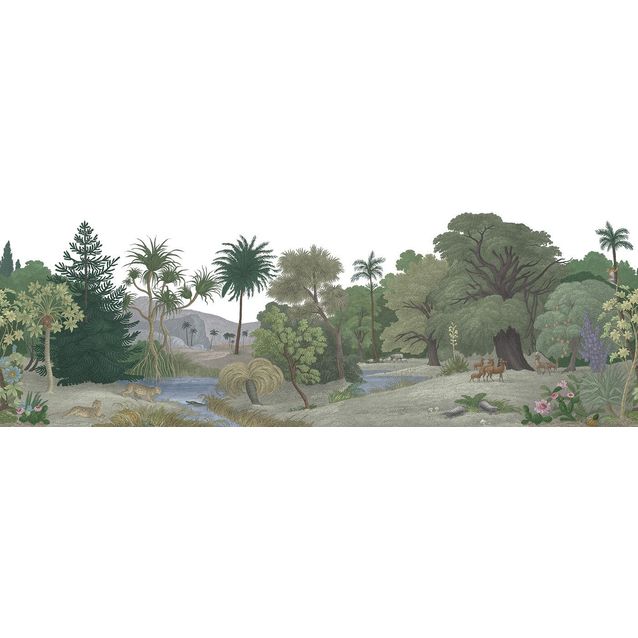 Kuvatapetti Rebel Walls Jungle Land Color, non-woven, mittatilaus