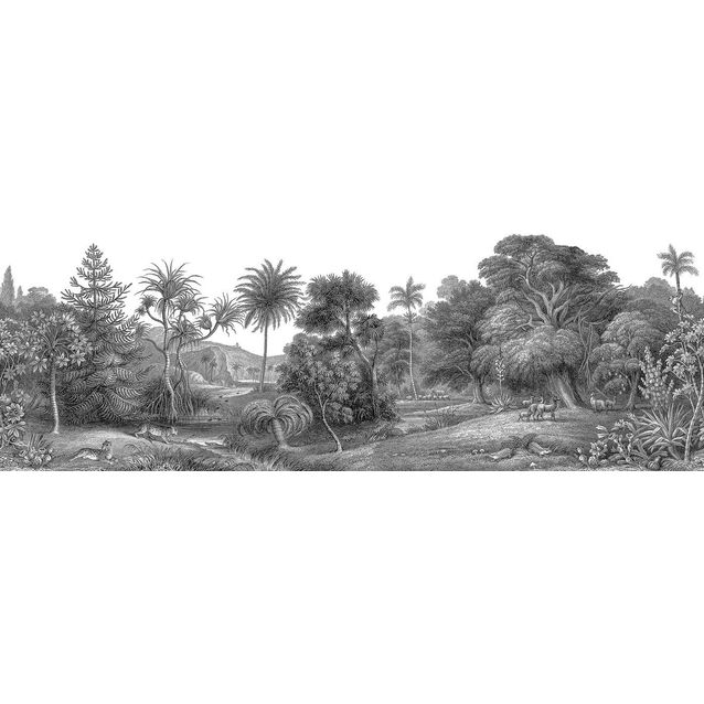 Kuvatapetti Rebel Walls Jungle Land, non-woven, mittatilaus