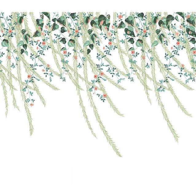 Kuvatapetti Rebel Walls Lush Foliage, non-woven, mittatilaus