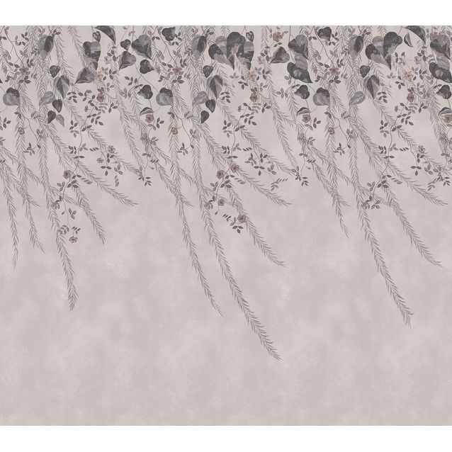 Kuvatapetti Rebel Walls Lush Foliage Rose Dust, non-woven, mittatilaus