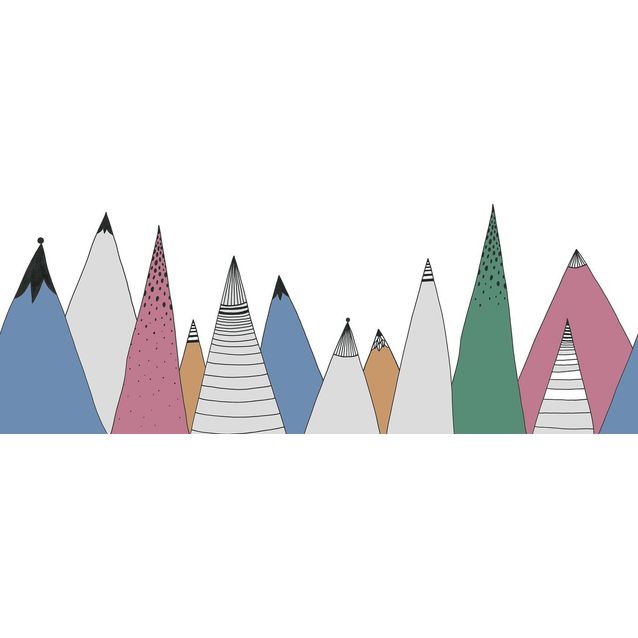 Kuvatapetti Rebel Walls Mountain Ridge Color, non-woven, mittatilaus