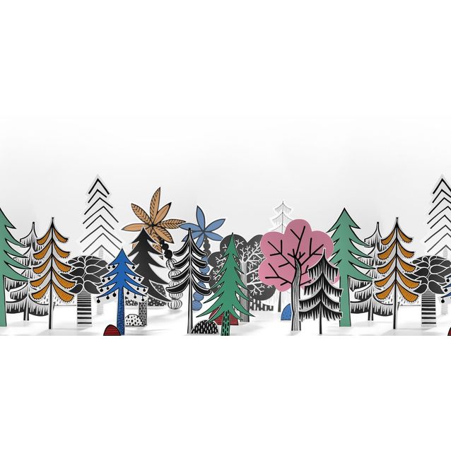 Lastenhuoneen tapetti Rebel Walls Nordic Valley Color, non-woven, mittatilaus