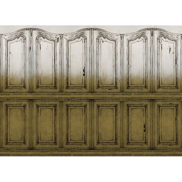 Kuvatapetti Rebel Walls Parisian Panels Dip Dye Yellow, non-woven, mittatilaus