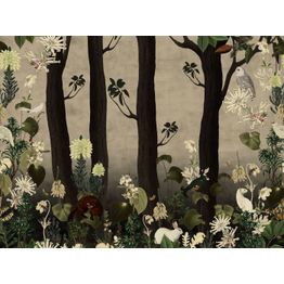 Metsätapetti Rebel Walls Rabbit Hole, non-woven, mittatilaus