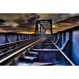 Kuvatapetti Rebel Walls Railroad non-woven mittatilaus