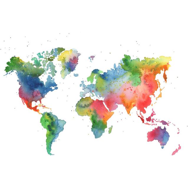 Kuvatapetti Rebel Walls Rainbow World, non-woven, mittatilaus