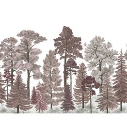 Metsätapetti Rebel Walls Scandinavian Bellewood Dawn, non-woven, mittatilaus