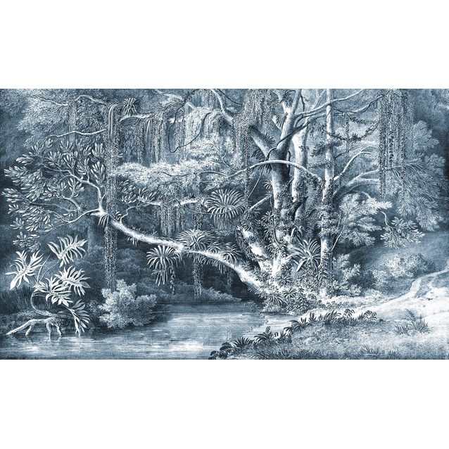 Kuvatapetti Rebel Walls Secret Well Frost, non-woven, mittatilaus