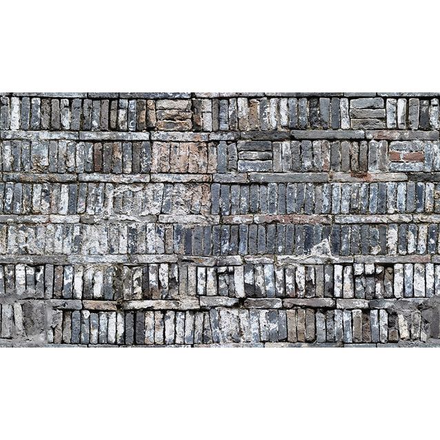 Kuvatapetti Rebel Walls Stacked Bricks, non-woven, mittatilaus