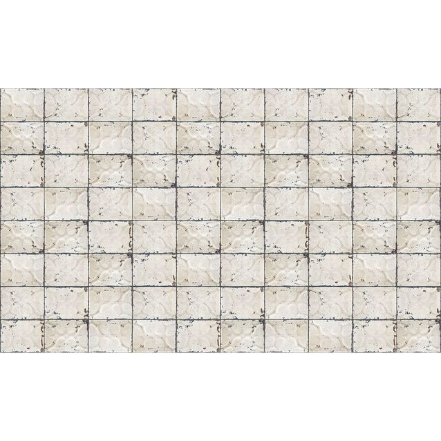 Kuvatapetti Rebel Walls Tin Plates Ontario, non-woven, mittatilaus