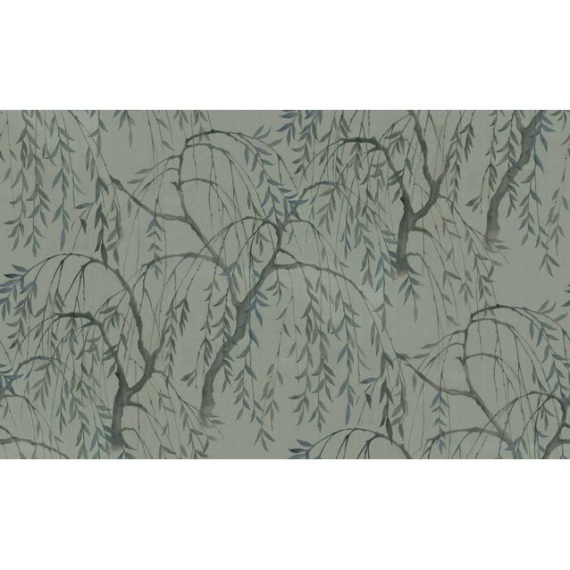 Kuvatapetti Rebel Walls Weeping Willows Jade, non-woven, mittatilaus