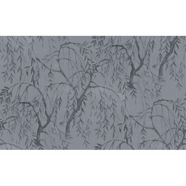 Kuvatapetti Rebel Walls Weeping Willows Still Waters Blue, non-woven, mittatilaus