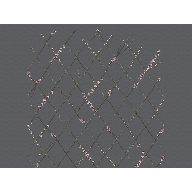 Kuvatapetti Rebel Walls Winding Spring Black, non-woven, mittatilaus