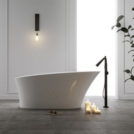 Kylpyamme Bathlife Chic 1650x830mm valkoinen