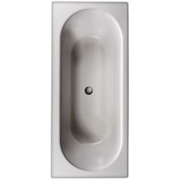 Kylpyamme Gustavsberg GBG 1603 kahdelle hengelle 186 l 1600x700 mm ilman etulevykehikkoa valkoinen