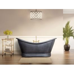 Kylpyamme GemLook WS-T-052/68 280l 172 x 81 x 78 cm kupari mattamusta viimeistely