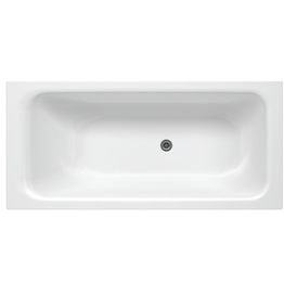 Kylpyamme Gustavsberg, 1500 x 700 mm, ilman kehikkoa, glazeplus-pinta, kaksi kädensijaa, valkoinen