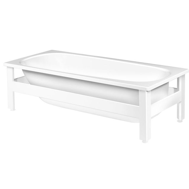 Kylpyamme Gustavsberg, 1570 x 700 mm, ilman kehikkoa, vakiopinta, valkoinen