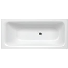 Kylpyamme Gustavsberg, 1574 x 700 mm, ilman kehikkoa, glazeplus-pinta, valkoinen