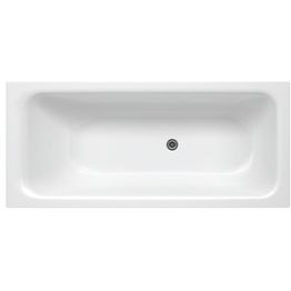 Kylpyamme Gustavsberg, 1574 x 700 mm, ilman kehikkoa, liukuestekäsittely, valkoinen