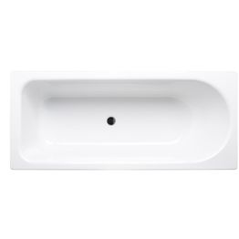 Kylpyamme Gustavsberg, 1600 x 700 mm, Kombi 1607, ilman kehikkoa, vakiopinta, aukot kahdelle kädensijalle, valkoinen