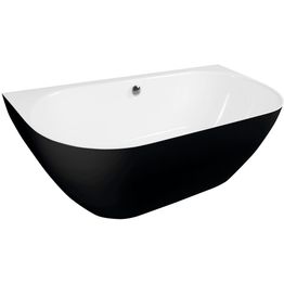 Kylpyamme Interia Pagoda 351 l 1700x850x580 mm musta/valkoinen