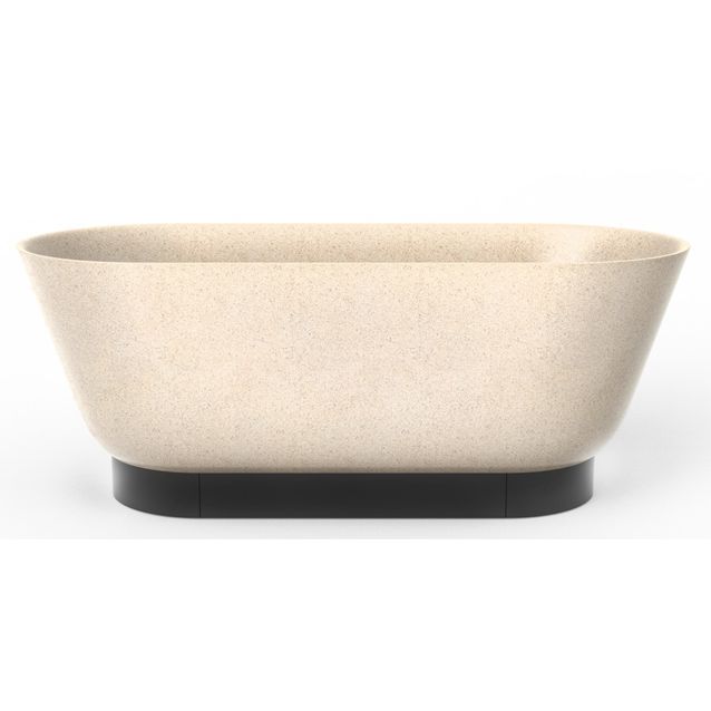 Kylpyamme Woodio Flow Polar, 1600x700mm, valkoinen