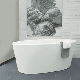 Kylpyamme Noro Sand 1582x718x650 mm valumarmori valkoinen