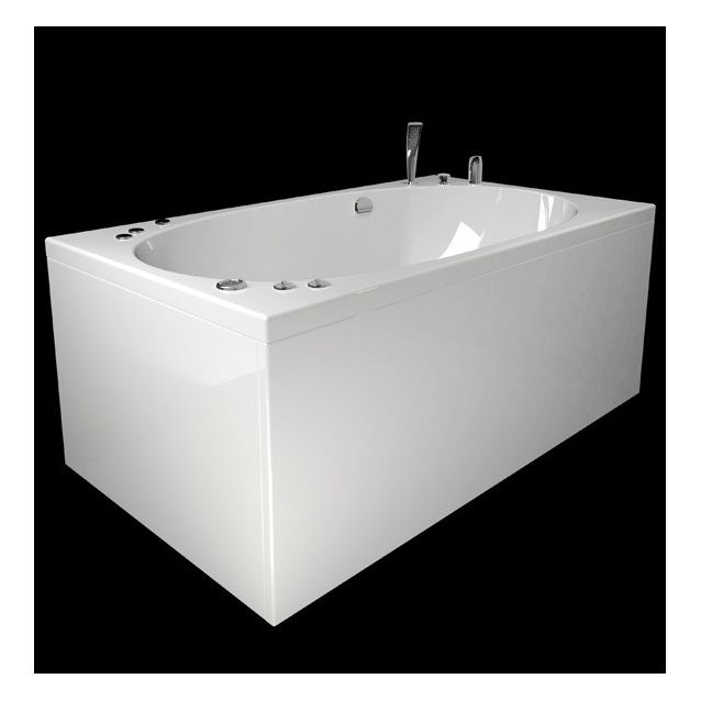 Kylpyamme Westerbergs Norden 160 Comfort 2.0 akryyli valkoinen