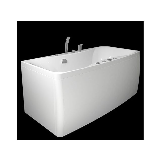 Kylpyamme Westerbergs Ocean 160SQ 2.0 akryyli valkoinen