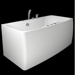 Kylpyamme Westerbergs Ocean 180SQ 2.0 akryyli valkoinen