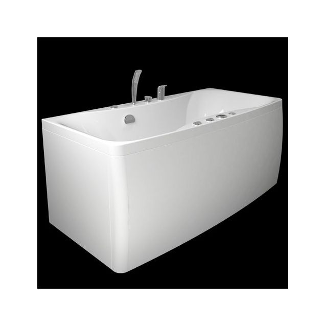 Kylpyamme Westerbergs Ocean 180SQ 2.0 akryyli valkoinen