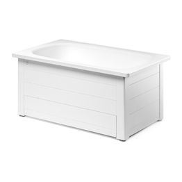 Kylpyammeen kokoetulevykehikko GBG 7410 ammeeseen 1051 valkoinen