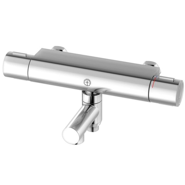 Kylpyammehana Gustavsberg New Nautic, kääntyvä juoksuputki, lyijytön, 150 cc, kromi