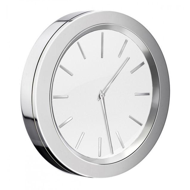 Kello Smedbo Time kylpyhuoneeseen valkoinen taustalevy