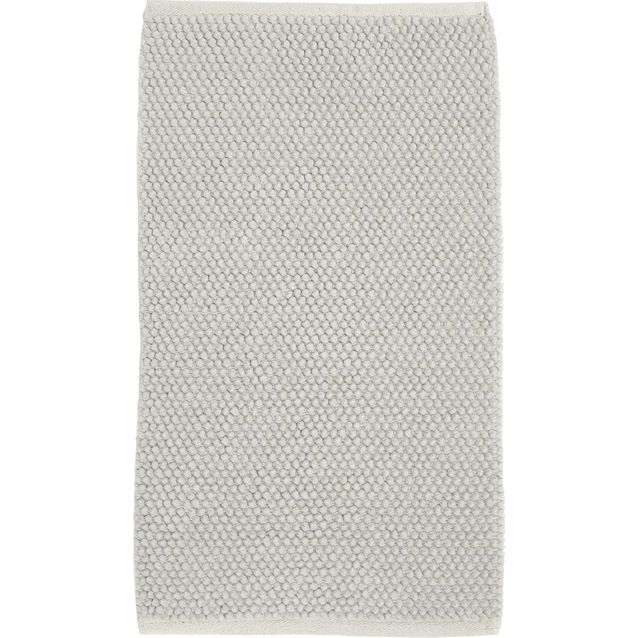 Kylpyhuoneen matto Olivia 50x80cm vaaleanharmaa